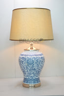 BRC' Chinese Porcelain Large Surahi GB Table Lamp