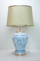 BRC' Chinese Porcelain Large Surahi GB Table Lamp