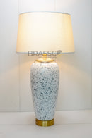 BRC' Ceramic Black Doted GB Table Lamp