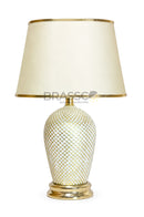 18.5 Inch White Resin Table Lamp LT07438