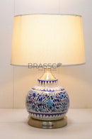 ML' Blue Pottery M AB Table Lamp
