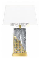 25.2 Inch Grey Touch Table Lamp LT07160