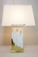 25.2 Inch White Metal Table Lamp LT07167