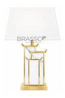 25.5 Inch FC72 Marble Table Lamp LT07484