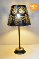FS`BLACK ROD with metal laser cutting shade (50% off )(Table Lamp)(Pair)