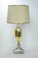 BR` Golden Candy Glass With Step Base Table Lamp