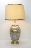 IT' BRC Ceramic Grey GB Table Lamp