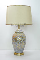 IT' BRC Ceramic Grey GB Table Lamp
