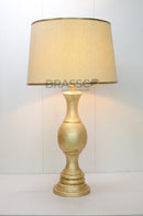 BRC' Wooden Golden GB Table Lamp
