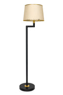 5'6" Contemporary Black Floor Lamp Pakistan