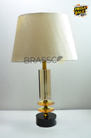 TL ` FS` Shampion Crystal Black Base (Table Lamp)(Pair)