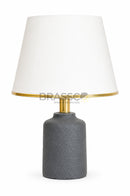 BRASSCO BRC black GB resin table lamp LT06976
