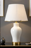 BRASSCO decorative Rema table lamp in a GB finish