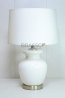 BRASSCO fancy Garwa ceramic table lamp for bedside and side tables
