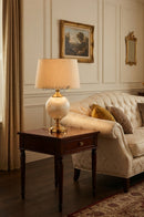 BRC' Mother of Pearl Gola M Table Lamp