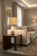 BRC' Mother of Pearl Large Surahi Table Lamp
