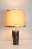 Black-Texture Brass Metal Table Lamp - Style 02