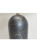 Black-Texture Brass Metal Table Lamp - Style 02