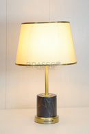 Black Marble-Texture Brass Wall Lamp - Style 05