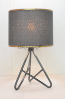 Black U Tripod Table Lamp