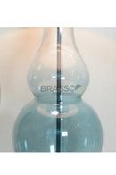 Blue & Clear Bottle Glass Table Lamp 28.2" | Luxury Designer Lamp | Brassco Pakistan