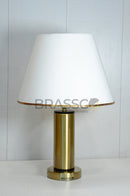 Brass Wall Lamp with Crystal Accent - Style 04