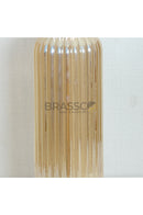 Brassco Champagne Lining Glass Table Lamp with premium champagne glass base and elegant fabric lampshade for luxury modern interior décor.