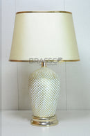 Brassco White AB Designer Table Lamp