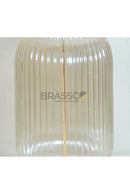 Champagne Lining Glass Table Lamp | Largest Online Luxury Lighting Store Pakistan | Brassco