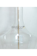 Clear Surahi Glass Table Lamp