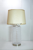  Clear bubble Glass Table Lamp