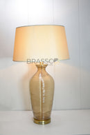 Coffee Linner Glass Table Lamp