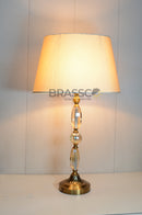 Crystal Liner Table Lamp – Modern Clear Crystal Decorative Lighting
