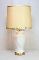 Decorative ceramic lamp for elegant bedside and living room styling