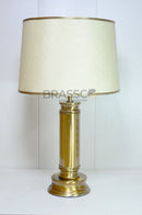 Decorative metal table lamp for bedside tables and office desks