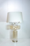 Double Champagne Glass Table Lamp