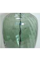 Elegant Green Glass Table Lamp