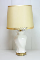 FR ceramic twister lines GB table lamp LT07485 by BRASSCO