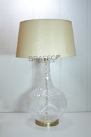 Glear CARVING SURAHI Table Lamp