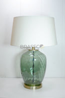 Green Glass Table Lamp NZ FC-47