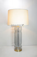 Grey CYLINDER NEW Table Lamp