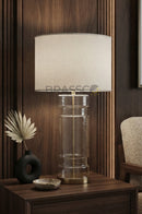 Grey CYLINDER NEW Table Lamp