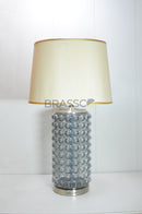  Grey bubble Glass Table Lamp