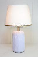 KH LT07403 matte purple AB resin table lamp from BRASSCO