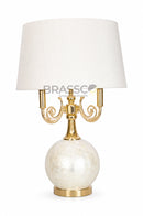Luxury 4 Arm MOP Designer Table Lamp Pakistan