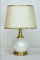 Luxury Mother of Pearl Accent Lamp for Bedroom