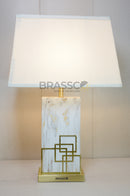 Marble Finish Table Lamp for Living Room Console

Modern Stone-Look Table Lamp for Home Interior