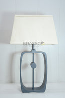 Modern Oval BLACK Metal Table Lamp - Luxury Collection