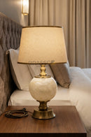 Mother of Pearl Gola Table Lamp for Luxury Interiors