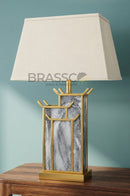 NZ' FC75 Grey Touch Table Lamp by Brassco